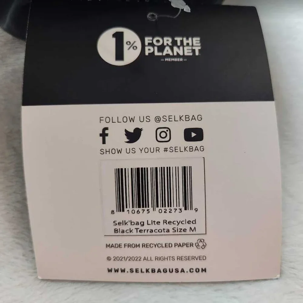 New Adult M Selk'Bag Lite recycled wearable sleeping bag in black - Picture 4 of 10